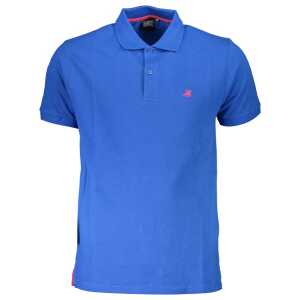 U.S. Grand Polo Blue Cotton Polo Shirt