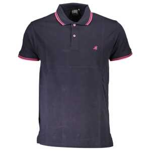 U.S. Grand Polo Blue Cotton Polo Shirt