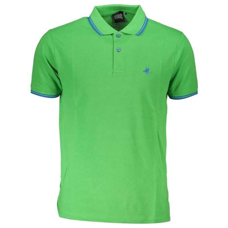U.S. Grand Polo Green Cotton Polo Shirt, theFeinheit