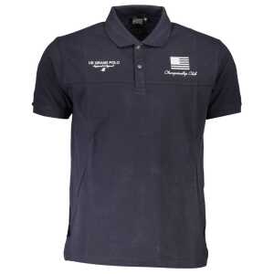 U.S. Grand Polo Blue Cotton Polo Shirt