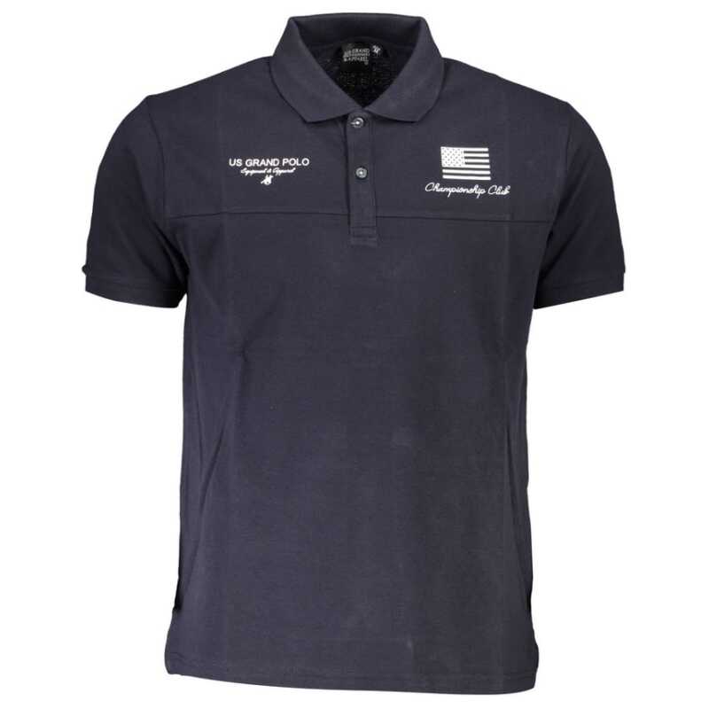 U.S. Grand Polo Blue Cotton Polo Shirt, theFeinheit