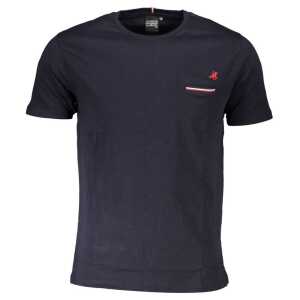 U.S. Grand Polo Blue Cotton T-Shirt