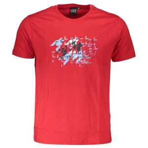 U.S. Grand Polo Red Cotton T-Shirt