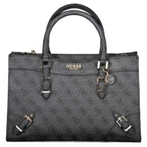 Guess Jeans Black Polyethylene Handbag