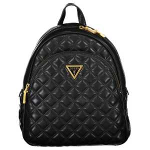 Guess Jeans Black Polyethylene Backpack