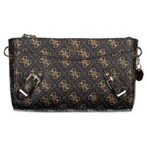 Guess Jeans Brown Polyethylene Handbag