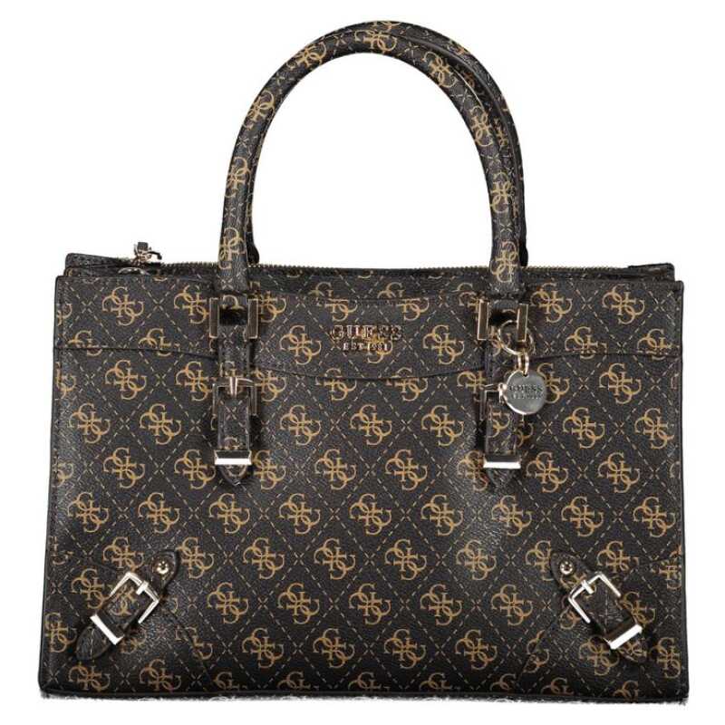 Guess Jeans Brown Polyethylene Handbag, theFeinheit