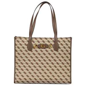 Guess Jeans Brown Polyester Handbag