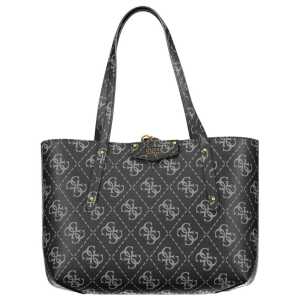 Guess Jeans Black Polyethylene Handbag