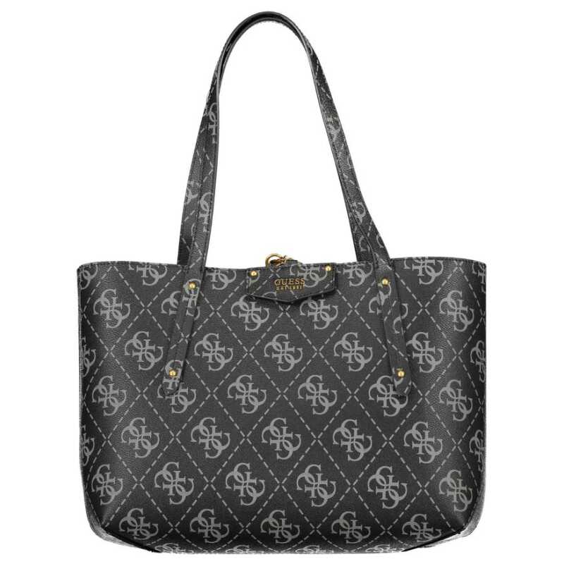 Guess Jeans Black Polyethylene Handbag, theFeinheit