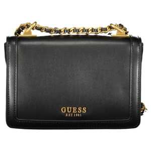 Guess Jeans Black Polyethylene Handbag