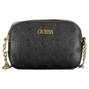 Guess Jeans Black Polyethylene Handbag