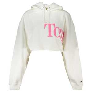 Tommy Hilfiger White Cotton Sweater
