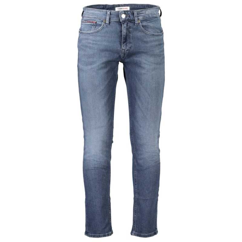 Tommy Hilfiger Blue Cotton Jeans &amp; Pant, theFeinheit