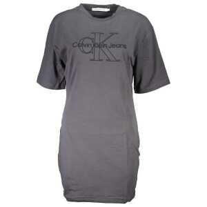 Calvin Klein Black Cotton Dress
