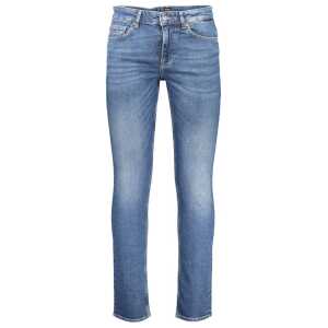 Hugo Boss Blue Cotton Jeans & Pant