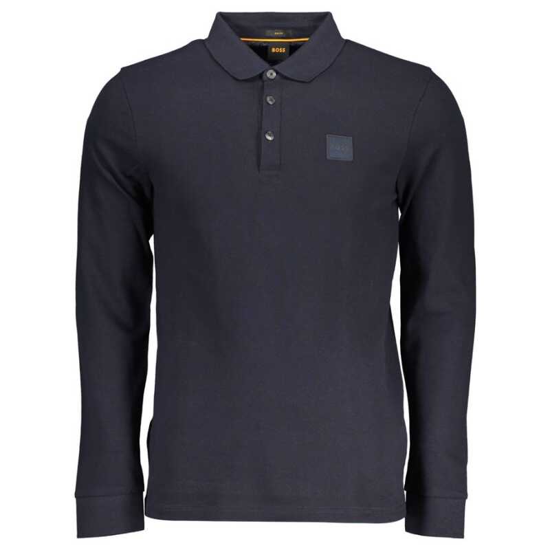 Hugo Boss Blue Cotton Polo Shirt, theFeinheit