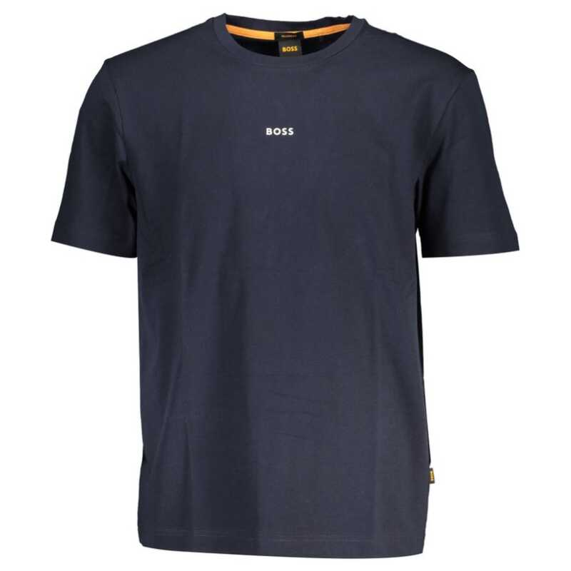 Hugo Boss Blue Cotton T-Shirt, theFeinheit