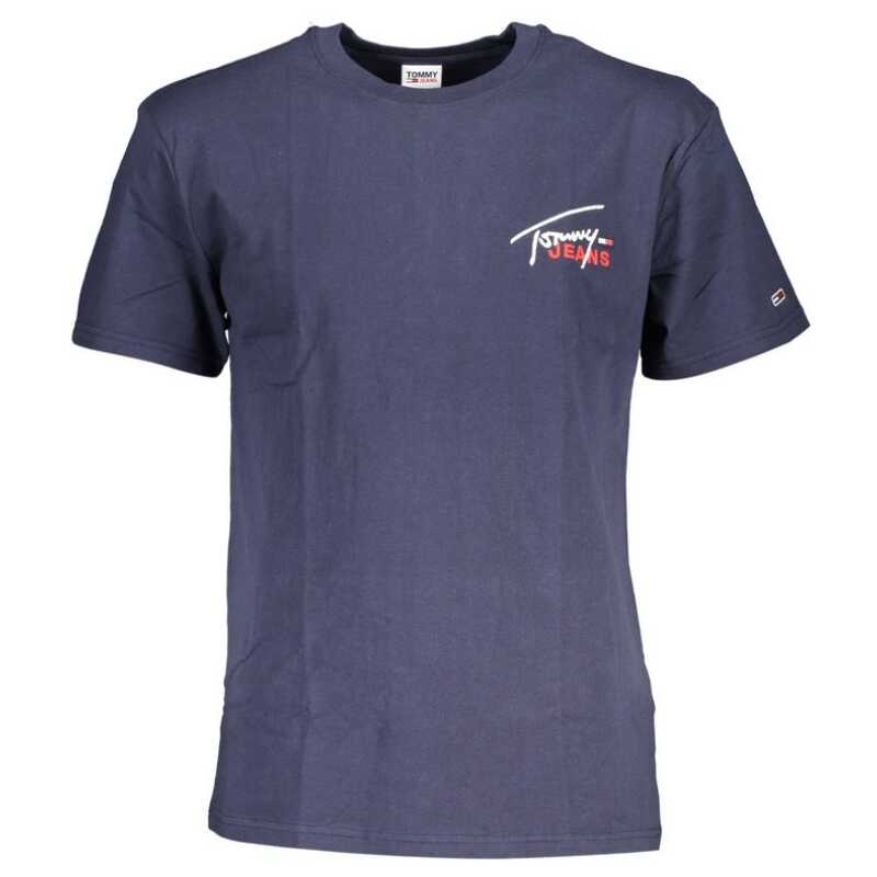 Tommy Hilfiger Blue Cotton T-Shirt, theFeinheit
