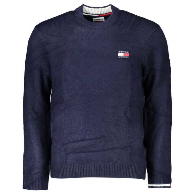 Tommy Hilfiger Blue Polyester Sweater, theFeinheit