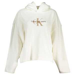 Calvin Klein White Cotton Sweater