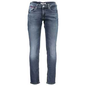 Tommy Hilfiger Black Cotton Jeans & Pant