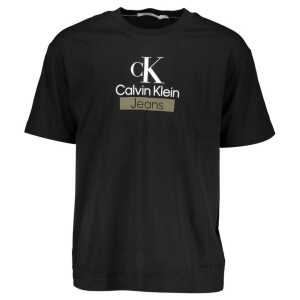 Calvin Klein Black Cotton T-Shirt