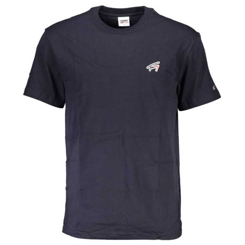 Tommy Hilfiger Blue Cotton T-Shirt, theFeinheit