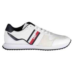 Tommy Hilfiger White Polyester Sneaker