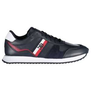 Tommy Hilfiger Blue Polyester Sneaker