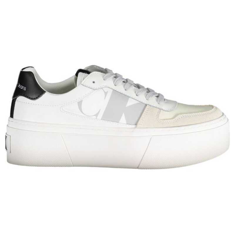Calvin Klein White Polyester Sneaker, theFeinheit