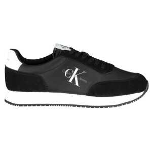 Calvin Klein Black Polyester Sneaker