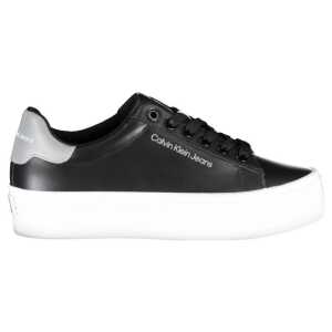 Calvin Klein Black Polyester Sneaker