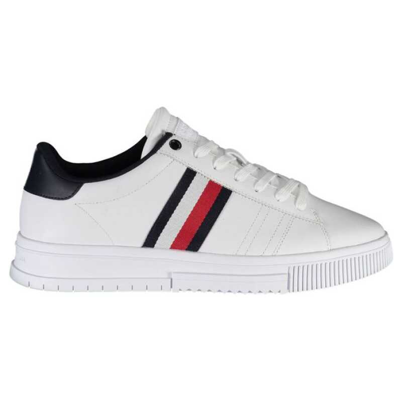 Tommy Hilfiger White Polyester Sneaker, theFeinheit