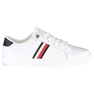 Tommy Hilfiger White Polyester Sneaker