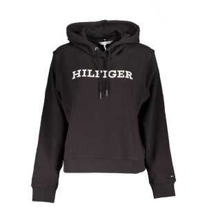Tommy Hilfiger Black Cotton Sweater
