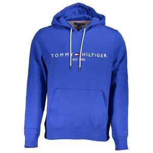 Tommy Hilfiger Blue Cotton Sweater