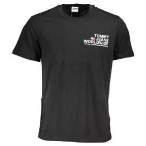 Tommy Hilfiger Black Cotton T-Shirt