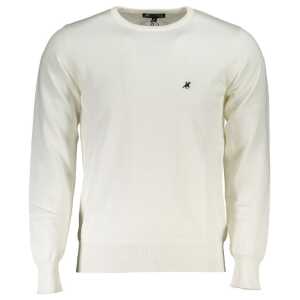 U.S. Grand Polo White Nylon Sweater