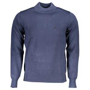 U.S. Grand Polo Blue Nylon Sweater