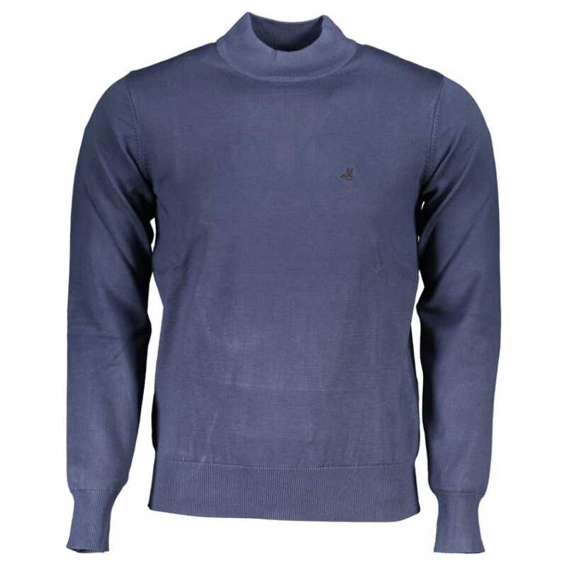 U.S. Grand Polo Blue Nylon Sweater, theFeinheit