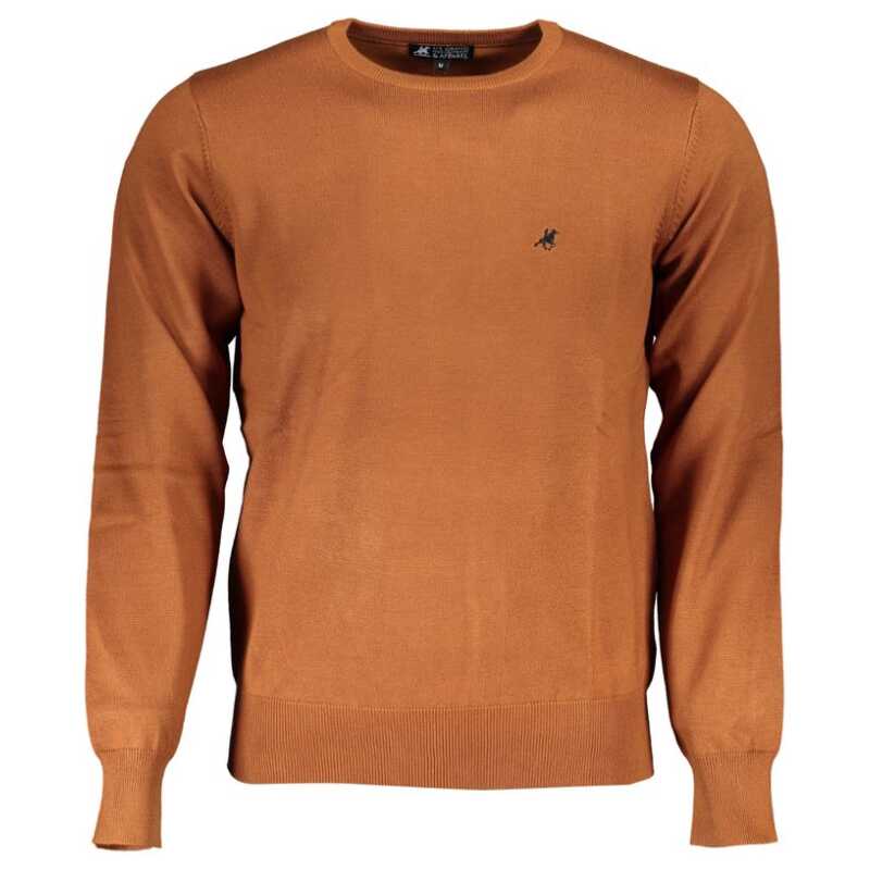 U.S. Grand Polo Brown Nylon Sweater, theFeinheit