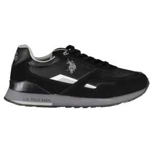 U.S. POLO ASSN. Black Polyester Sneaker