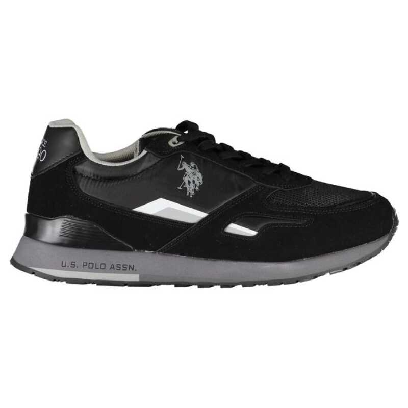 U.S. POLO ASSN. Black Polyester Sneaker, theFeinheit
