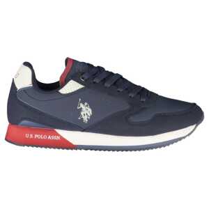 U.S. POLO ASSN. Blue Polyester Sneaker