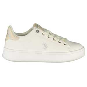 U.S. POLO ASSN. White Polyester Sneaker
