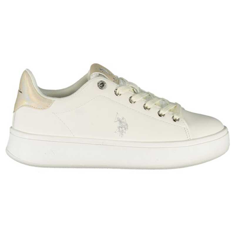 U.S. POLO ASSN. White Polyester Sneaker, theFeinheit