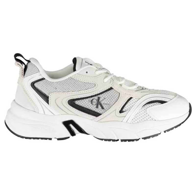 Calvin Klein White Polyester Sneaker, theFeinheit