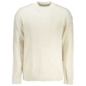 Calvin Klein White Cotton Sweater