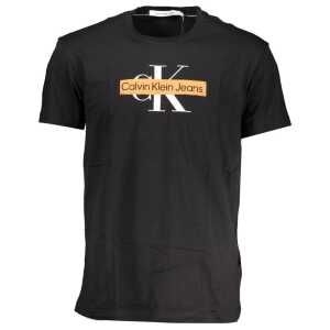 Calvin Klein Black Cotton T-Shirt